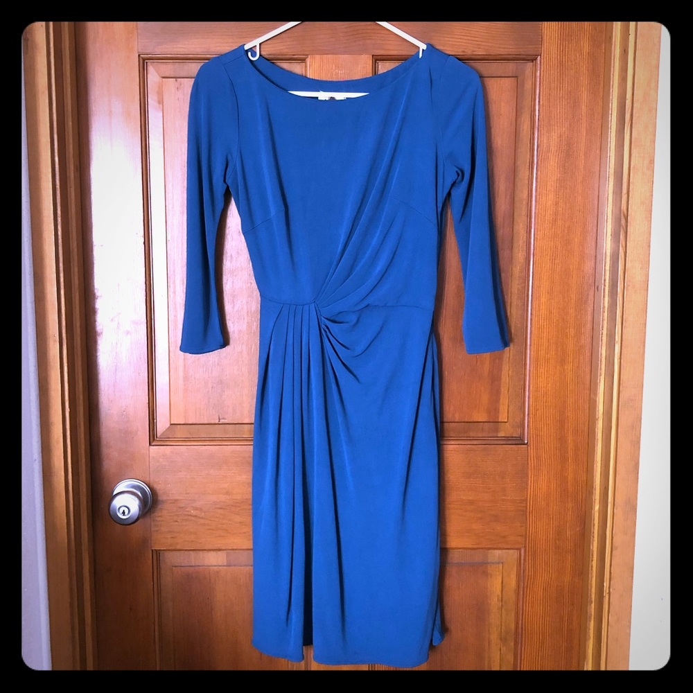 Issa London blue dress